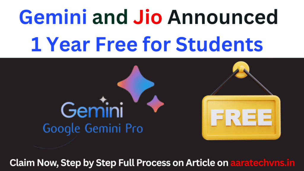 free Gemini Pro plan India